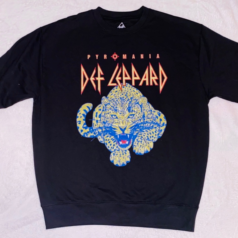 Def Leppard Pyromania Brand New Fleece Sweatshirt